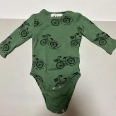 NAADA 自転車柄ロンパース 68cm
