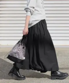 ⭐︎未使用⭐︎JOURNAL STANDARD relumeバルーンロングスカート黒