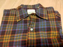 Vintage LLBean ウール×コットン　チェックシャツ