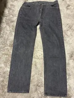 古着 90s Levi's 501 先染めブラック　W34 L32 USA製のサムネイル