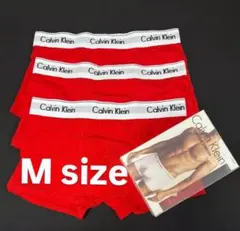 新品カルバンクライン（Mサイズ）ボクサーパンツメンズ（3枚セット）
