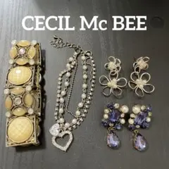 セシルマクビー アクセサリー４点セット