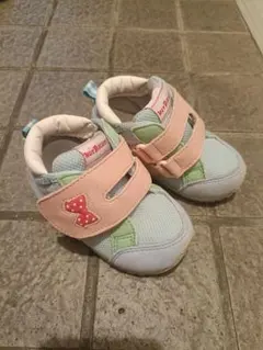 HOT BISCUITS スニーカー 水色/ピンク/緑