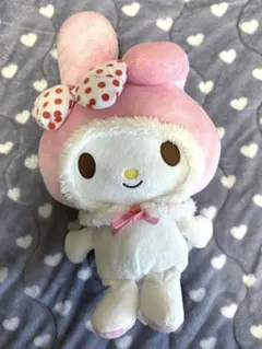 【1/15までSALE中】マイメロディ 赤ドットリボン　BIGぬいぐるみ