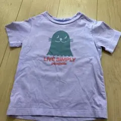 patagonia ラベンダー Tシャツ 12-18M