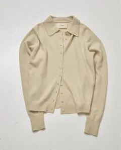 Raccoon Knit Cardigan todayful クリーム