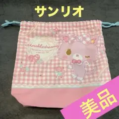 Mewkledreamy ピンク 巾着袋　サンリオ　体操服入れ。