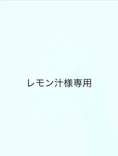 レモン汁様専用