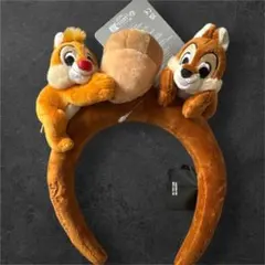 海外ディズニー パリ限定 チップとデール カチューシャ レア 完売品