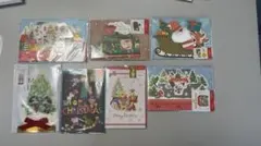 ディズニー　クリスマスポストカード　セットまとめて
