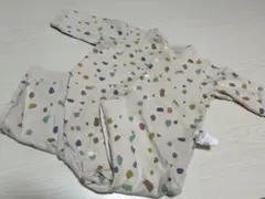 UNIQLO ユニクロ　くすみカラーロンパース　80㎝