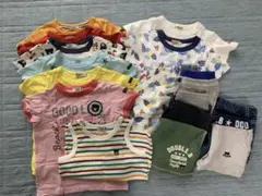 【夏物まとめ売り　追加5点あり】　ミキハウス／ダブルビー／ホットビスケッツ100