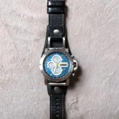 FOSSIL JR-1156 メンズ 腕時計 クロノグラフ 電池切れ