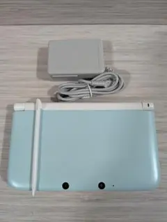 ニンテンドー3dsll　ミント×ホワイト　充電器　タッチペン