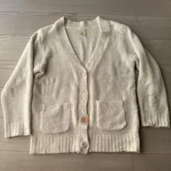 ジェラートピケ カーディガン パステルカラーボタン