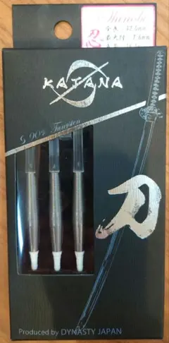 KATANA 90% タングステンダーツ 3本セット 2025年最新】KATANA 素材：タングステン90％ ダーツの人気アイテム