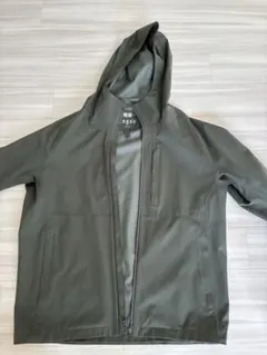UNIQLO フード付き マウンテンパーカー M カーキ