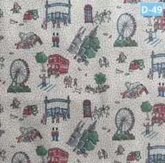 キャスキッドソン 生地　デニム