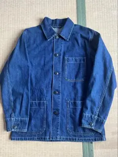 ビンテージ】60s 70s フレンチワークジャケット ヘリンボーンツイル 52