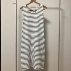 アーバンリサーチ　ボーダー ノースリーブ ワンピース