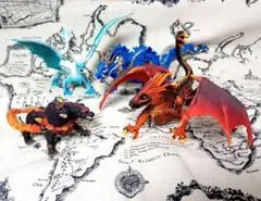 Schleich　エルドラド ラヴァドラゴン ホワイトドラゴン ヘルハウンドのサムネイル
