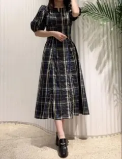 snidel ニット ロングワンピース