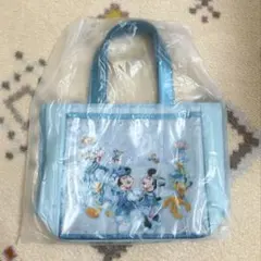 即完売 ディズニー 40周年 ガーランド トートバッグ 小 ドナルド 水色 即完売 ディズニー 40周年 ガーランド トートバッグ 小 ドナルド 水色