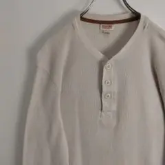 MOSSIMO SUPPLY サーマルシャツ ヘンリーネック 長袖シャツ