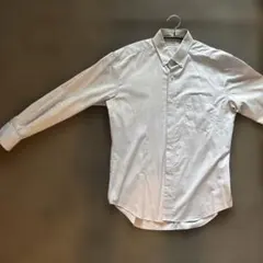 MEGURO order SHIRTS 長袖シャツ　ライトブルー