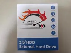 2.5インチ 外付けハードドライブ　未使用品