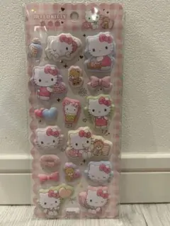 サンリオ　ぷっくりシール　ハローキティ