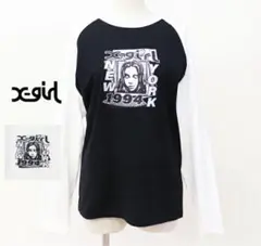 x-girl グラフィック長袖 ロンT Mサイズ