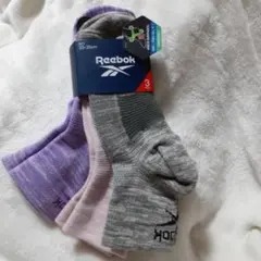 Reebok ソックス 3パック 23~25cm
