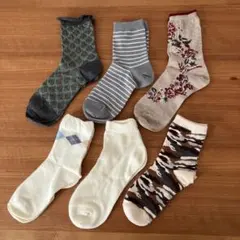 レディースソックスセット 6足
