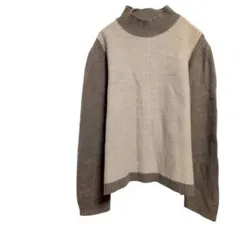 ニット　セーター　カシミヤ混　アンゴラ混　日本製