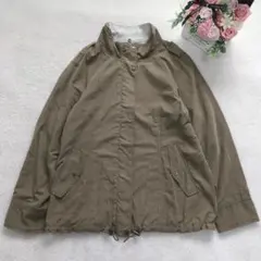 イーストボーイ 2wayリバーシブルブルゾン ジャケット アウター 無地 カーキ