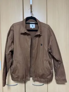 U.S. POLO ASSN ブラウン　ジャケット