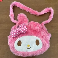 超希少品！平成レトロ！当時物！マイメロディ フェイス型ミニバッグ