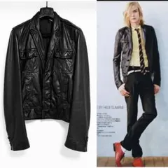 2026年最新】Dior Homme メンズ レザージャケット・ライダースの人気