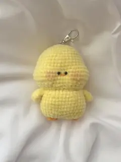 あみぐるみ キーホルダー ひよこ