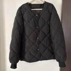 selectshopkキルティングジャケット ブラック