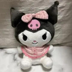 クロミ 胸きゅんツイード BIGぬいぐるみ ピンク