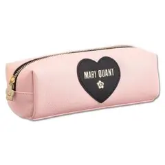マリークワント ロゴインザハート スクエアペンケース