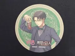 進撃の巨人　HUB コラボ　コースター　リヴァイ