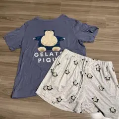 ジェラートピケ ポケモンスリープ Tシャツ＆パンツセット ルームウェア パジャマ