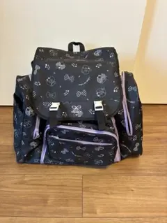 NICE CLAUP ナイスクラップ　拡張型リュック　黒　ブラックのサムネイル