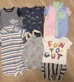 ロンパース　男の子　まとめ売り　70-80