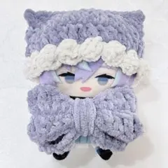 にじぱぺっと ぽこぽこ猫耳ニット帽 リボンセット y2k