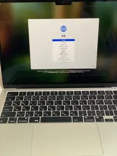 2024 M3 MacBook Air 13.6インチ 美品‼️スターライト‼️