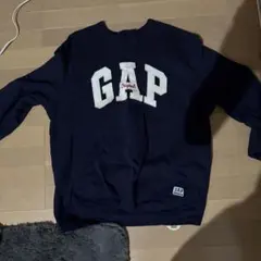GAP クルーネック スウェット ネイビーのサムネイル